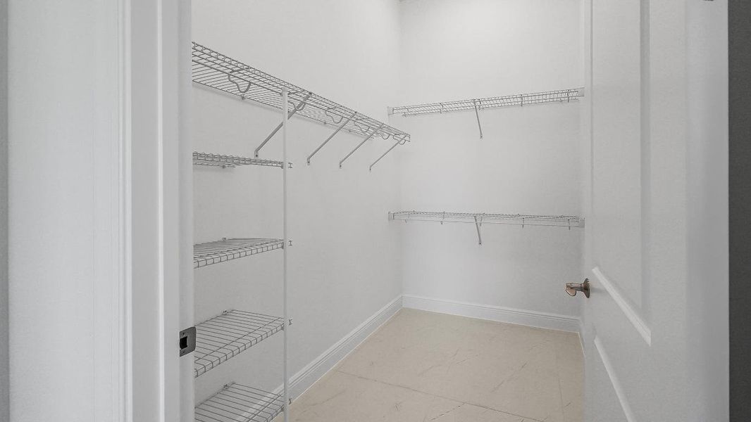 Owner's Walk-in Closet