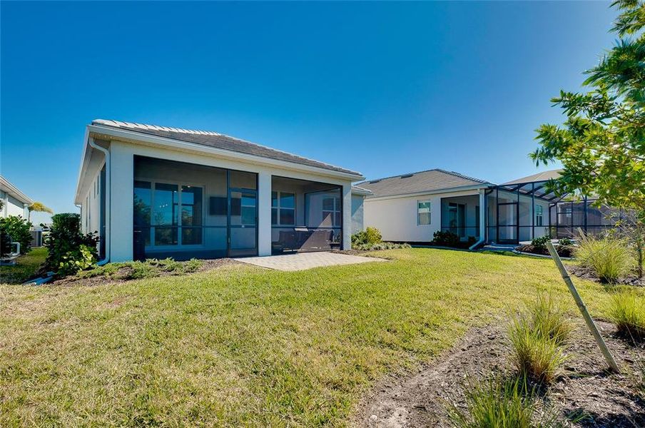 Exterior details and patio area of a home in , Englewood (Image 34).