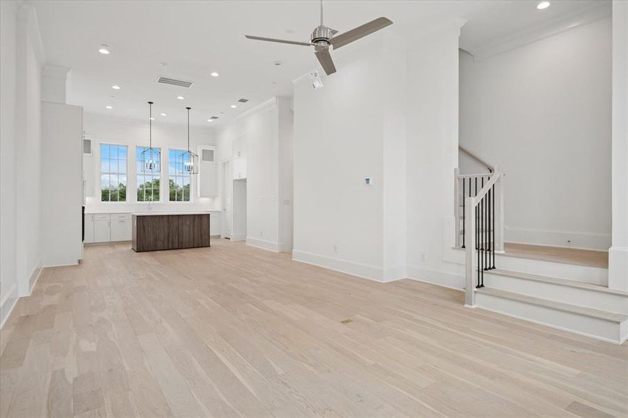Spacious, unfurnished interior of a new home in Addison Grove, Addison (Image 17).