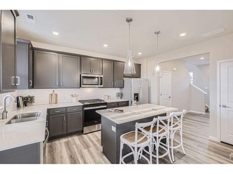 Furnished interior view inside a new home in Waterfield, Fort Collins (Image 13).