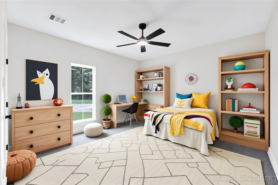 Furnished interior view inside a new home in , Plantersville (Image 7).