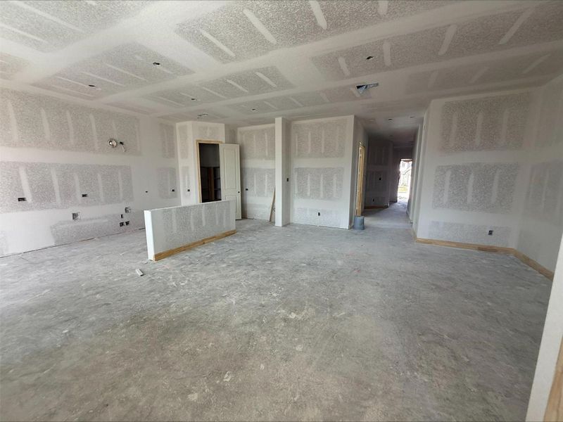 Actual progress of your home