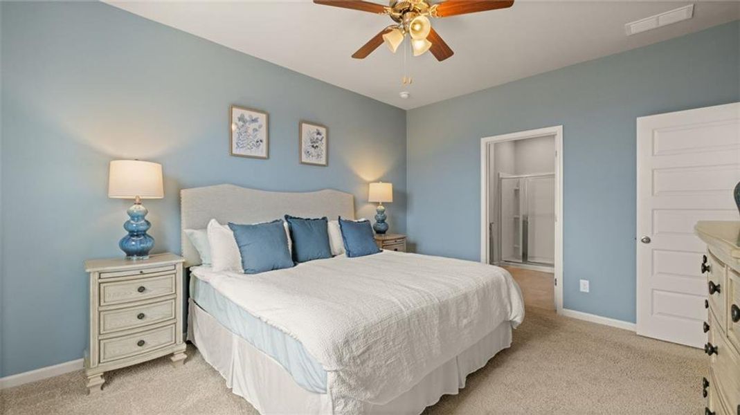 Furnished interior view inside a new home in Jackson Landing, Jefferson (Image 17).
