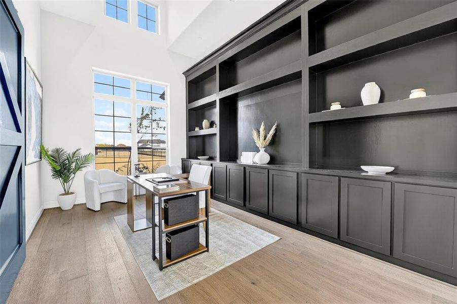 Furnished interior view inside a new home in , Parker (Image 24).