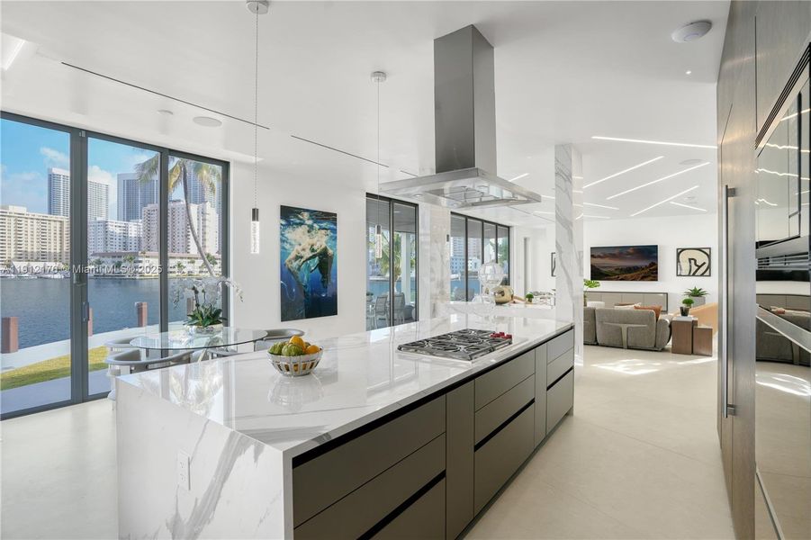 Furnished interior view inside a new home in , Hallandale Beach (Image 38).