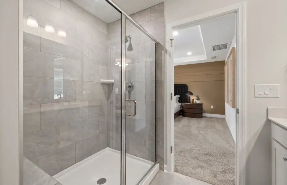 Furnished interior view inside a new home in The Preserve at Marks Creek, Knightdale (Image 10).