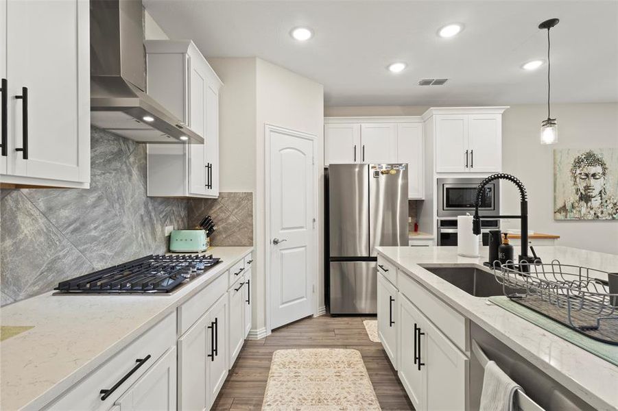 Furnished interior view inside a new home in Merritt Village, Rowlett (Image 4).