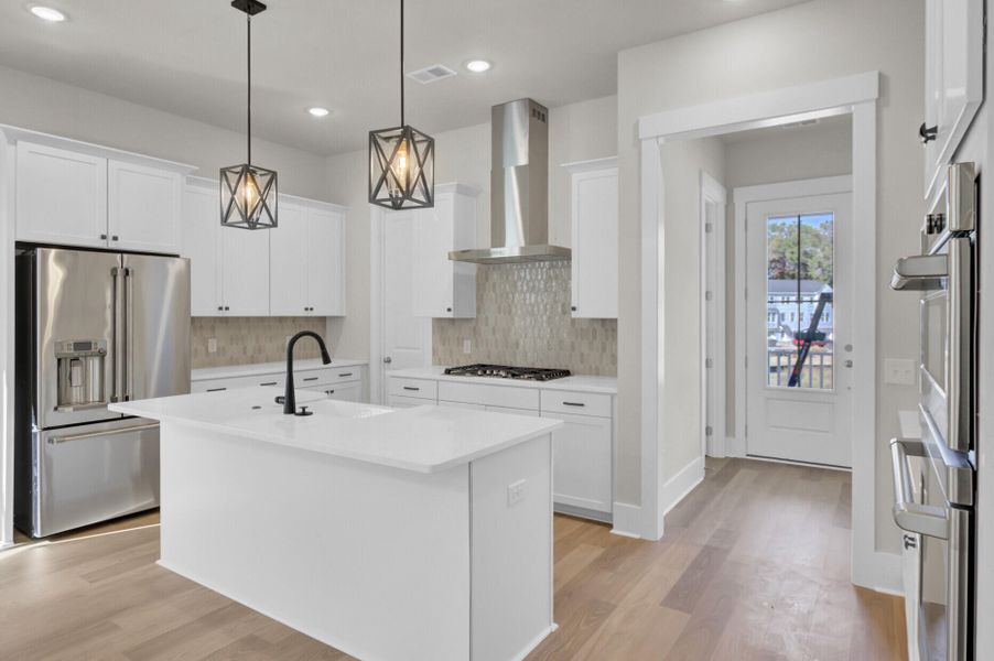 Furnished interior view inside a new home in Indigo Grove Single Family Homes, Johns Island (Image 8).