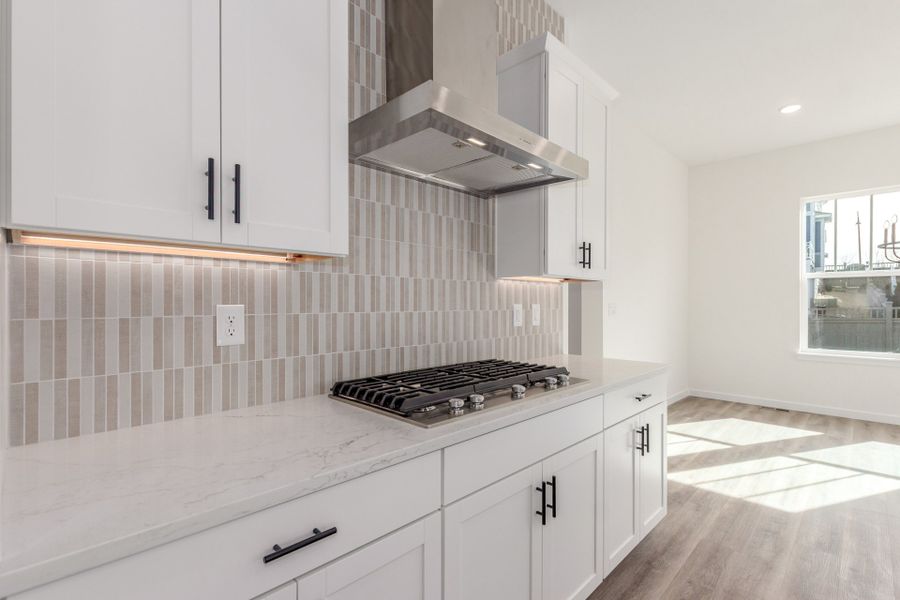 Furnished interior view inside a new home in Westerly, Erie (Image 9). Furnished interior view inside a new home in Westerly, Erie (Image 9).