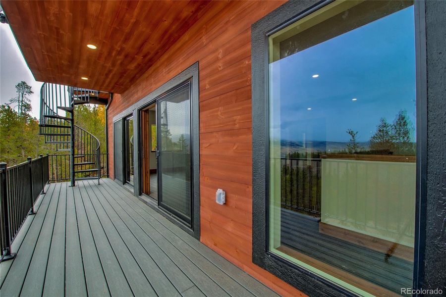 Exterior details and patio area of a home in , Twin Lakes (Image 1). Exterior details and patio area of a home in , Twin Lakes (Image 1).