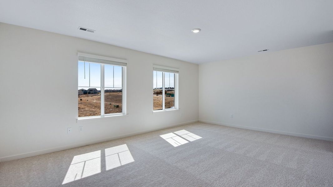 Spacious, unfurnished interior of a new home in Spring Valley Ranch, Elizabeth (Image 36). Spacious, unfurnished interior of a new home in Spring Valley Ranch, Elizabeth (Image 36).