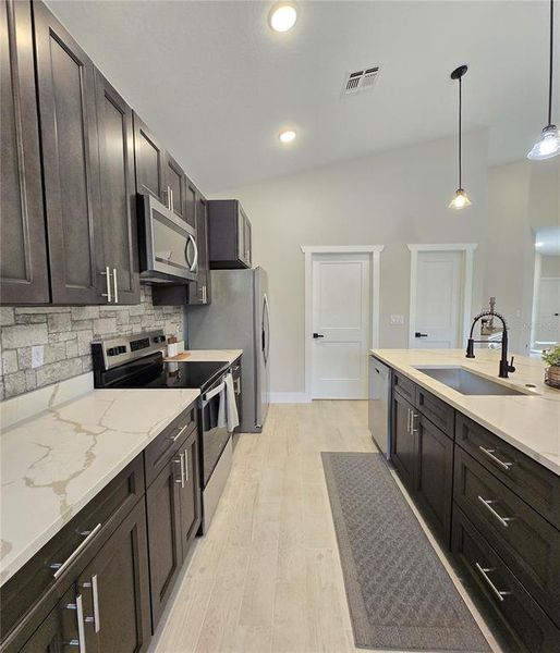 Furnished interior view inside a new home in , Sebring (Image 15). Furnished interior view inside a new home in , Sebring (Image 15).