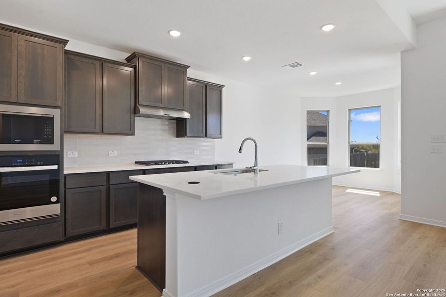 Furnished interior view inside a new home in Ladera, San Antonio (Image 5). Furnished interior view inside a new home in Ladera, San Antonio (Image 5).