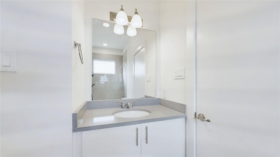 Furnished interior view inside a new home in , Houston (Image 9).