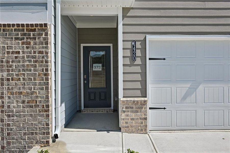 Exterior details and patio area of a home in , Lithonia (Image 3).