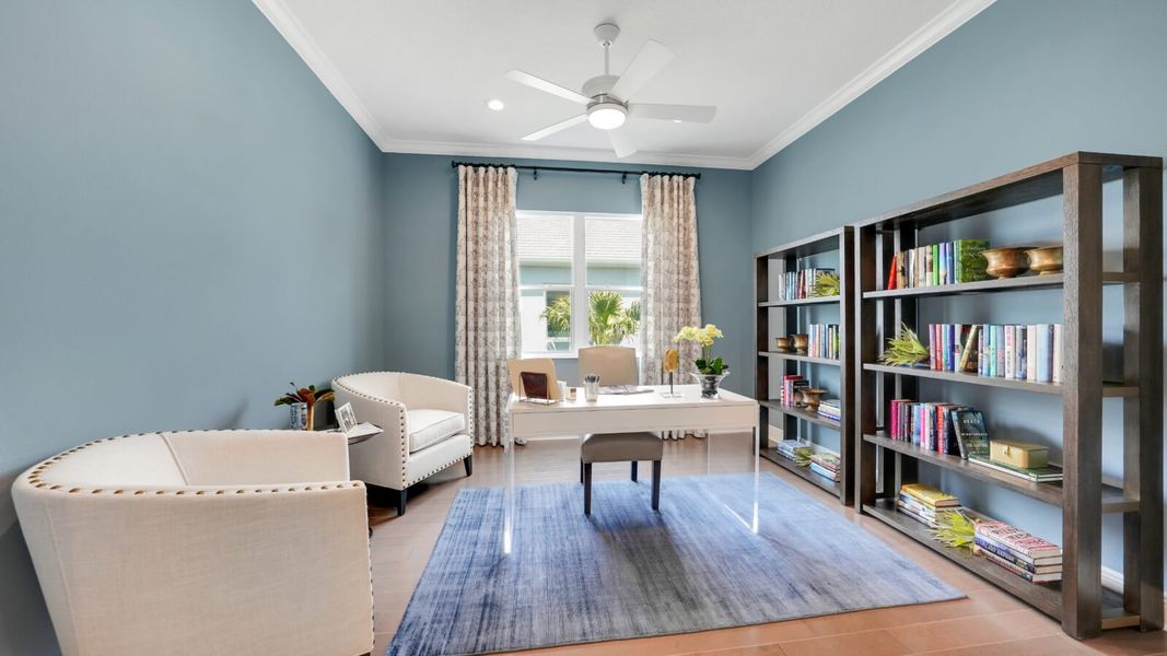 Furnished interior view inside a new home in Avelina, Venice (Image 13).