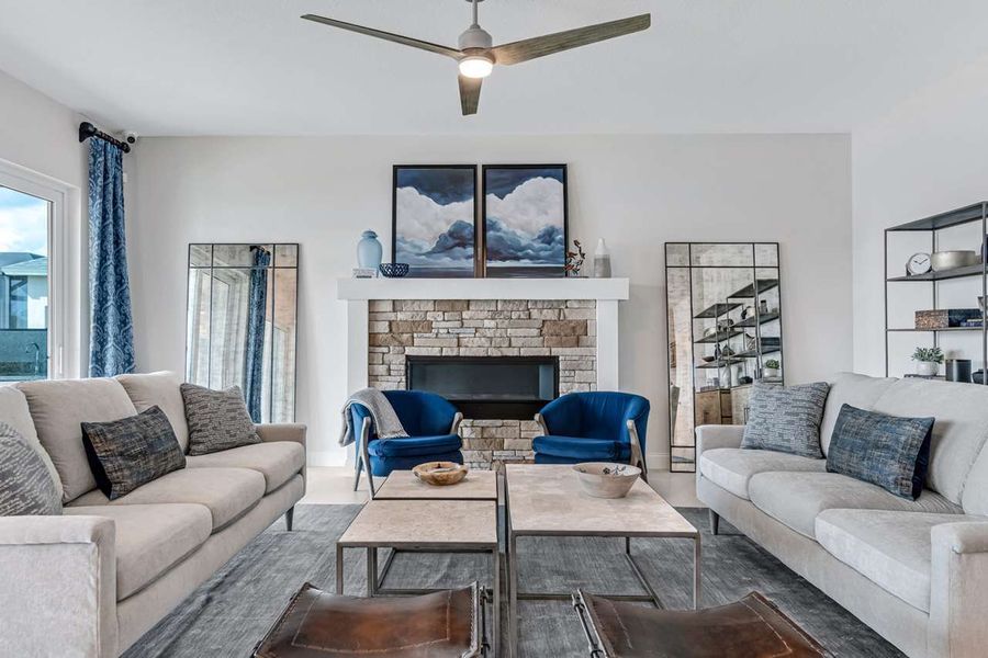 Representative furnished interior of a home built from the Pinehurst by Paytas Homes in The Reserve at Victoria, Deland (Image 7). Representative furnished interior of a home built from the Pinehurst by Paytas Homes in The Reserve at Victoria, Deland (Image 7).