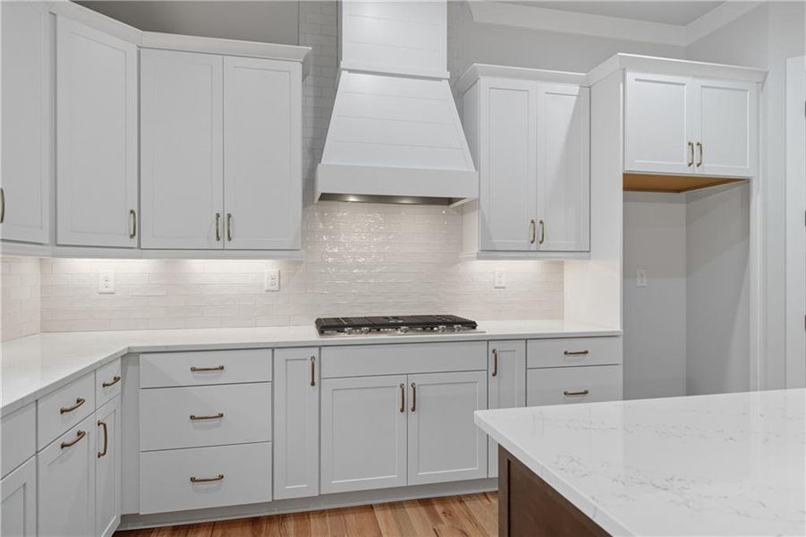 Furnished interior view inside a new home in , Canton (Image 9).