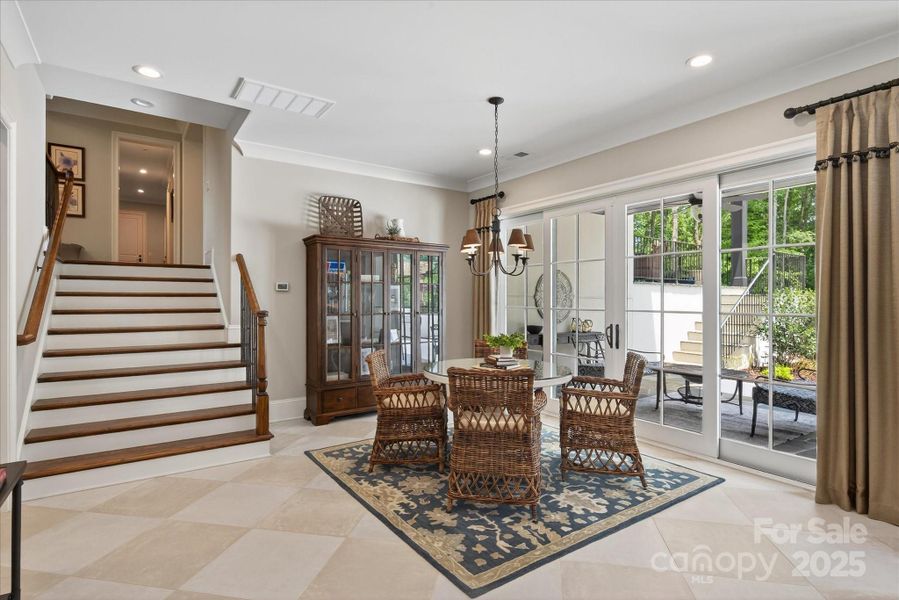 Furnished interior view inside a new home in , Waxhaw (Image 27).