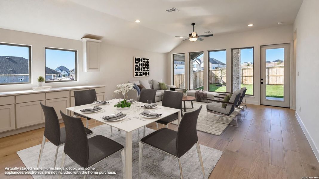 Furnished interior view inside a new home in Mayfair, New Braunfels (Image 12).
