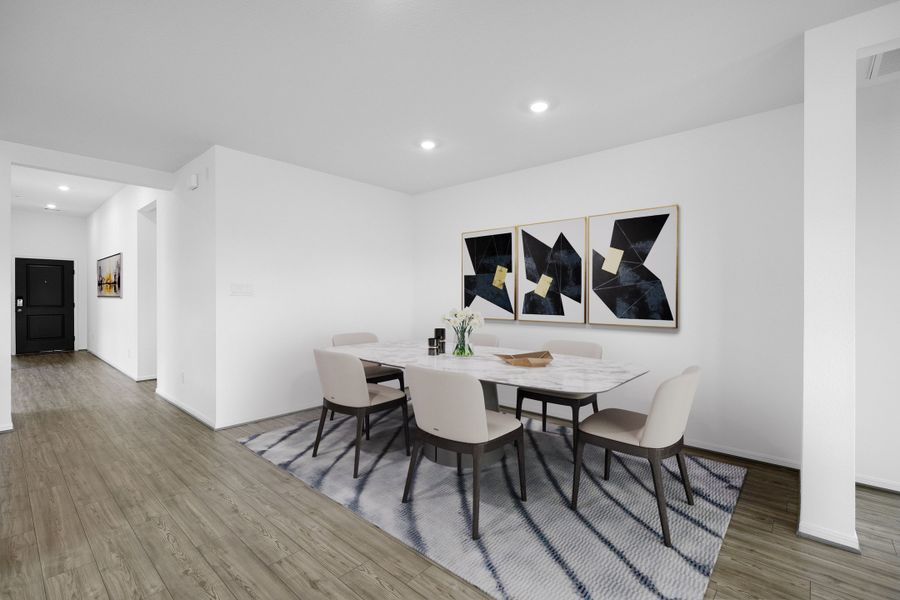 Furnished interior view inside a new home in Hockley Meadows, Hockley (Image 14).
