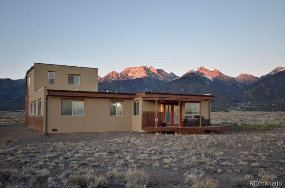 Exterior details and patio area of a home in , Crestone (Image 18).