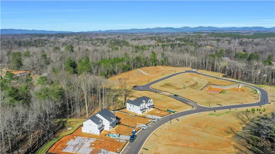 Site preparation for new homesites in , Dawsonville (Image 86).