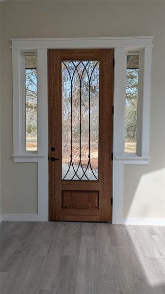Front door entrance Front door entrance