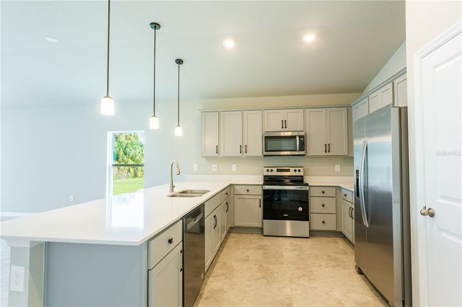 Furnished interior view inside a new home in , Punta Gorda (Image 12).
