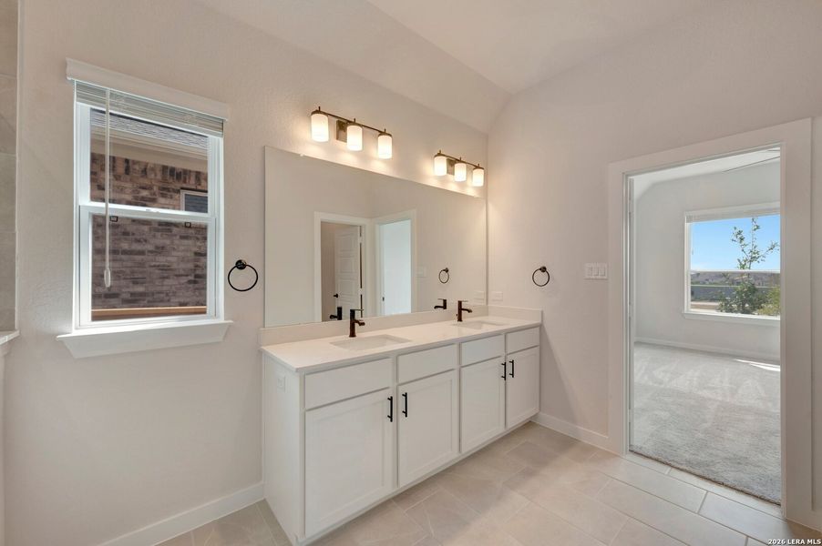 Furnished interior view inside a new home in Mayfair - Select Garden Series, New Braunfels (Image 8).