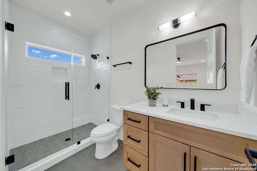 Furnished interior view inside a new home in , San Antonio (Image 32). Furnished interior view inside a new home in , San Antonio (Image 32).