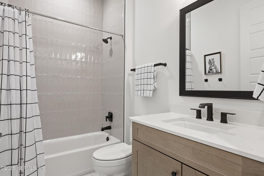 Furnished interior view inside a new home in Seven Pines 70' Rear Entry, Jacksonville (Image 11).