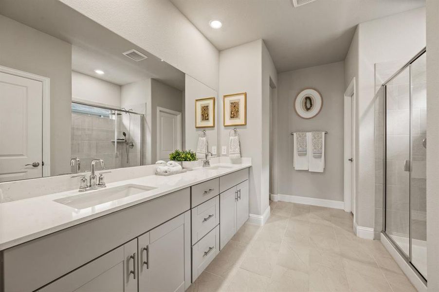 Furnished interior view inside a new home in , Fort Worth (Image 26).