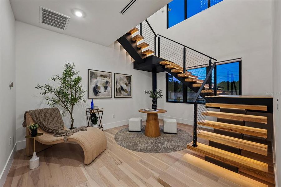 Furnished interior view inside a new home in , Tampa (Image 10).