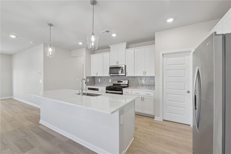 Furnished interior view inside a new home in Hemingway - Reserve Series, Cumming (Image 11).