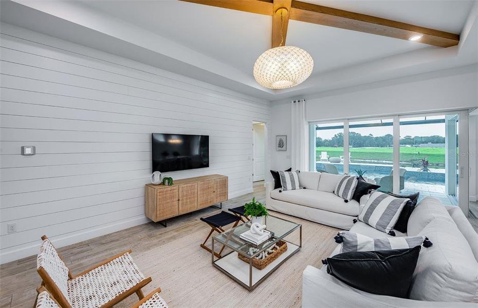 Furnished interior view inside a new home in Arbor Oaks, North Port (Image 12).