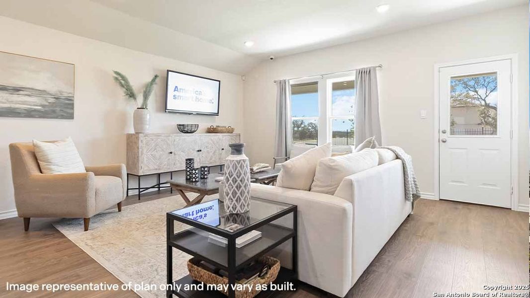 Furnished interior view inside a new home in The Birch at Spencer Ranch, Boerne (Image 27). Furnished interior view inside a new home in The Birch at Spencer Ranch, Boerne (Image 27).