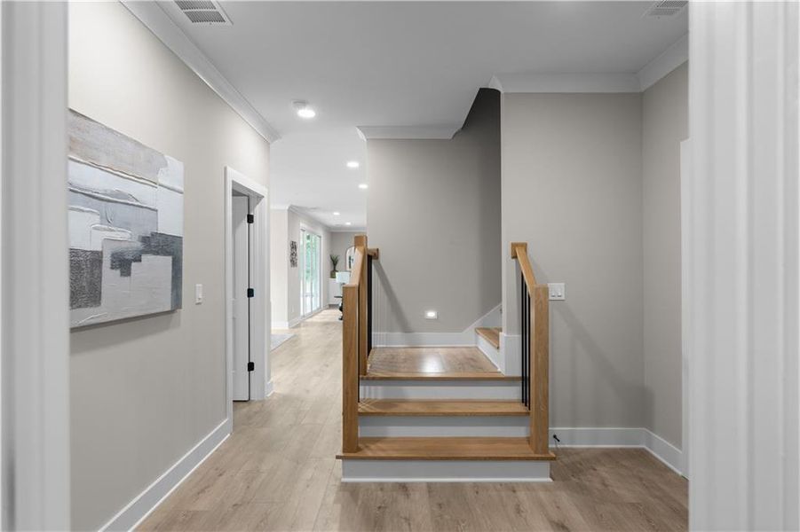 Furnished interior view inside a new home in , Lilburn (Image 37).