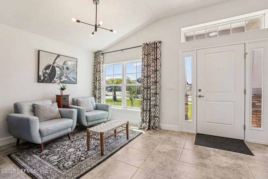 Furnished interior view inside a new home in , Cocoa (Image 17).