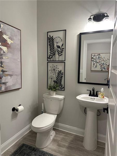 Furnished interior view inside a new home in Mirror Lake at South Harbour, Villa Rica (Image 13).