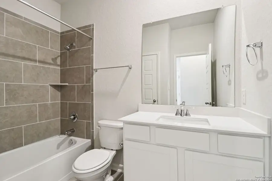 Furnished interior view inside a new home in Kallison Ranch, San Antonio (Image 9).