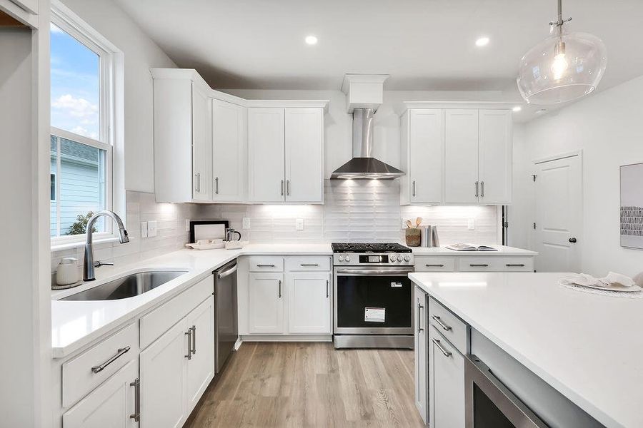 Furnished interior view inside a new home in , Summerville (Image 10).