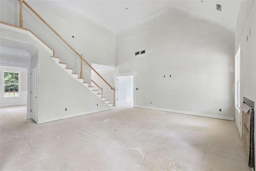 Spacious, unfurnished interior of a new home in Whitestone, Douglasville (Image 42).