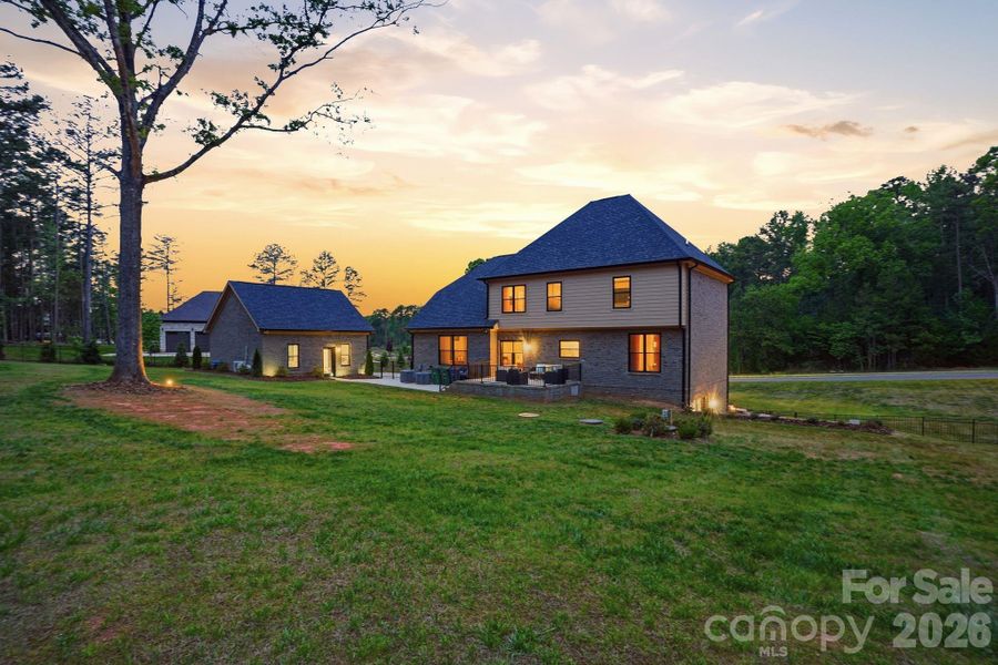Exterior details and patio area of a home in , Charlotte (Image 3).
