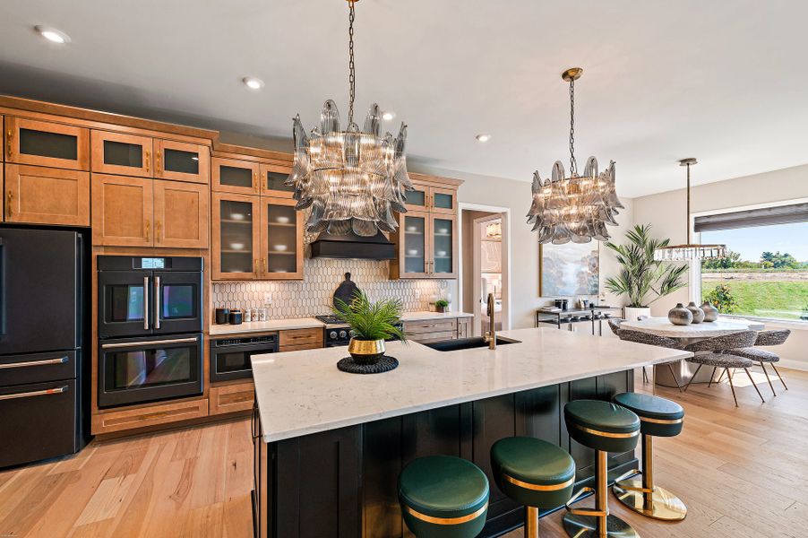 Representative furnished interior of a home built from the Winslow by Fischer Homes in Twin Lakes, Hoschton (Image 8).