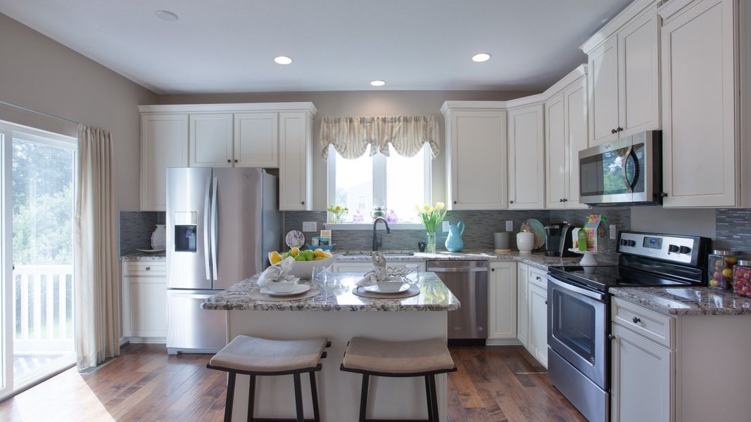 Furnished interior view inside a new home in Essex Village, Franklinton (Image 7).