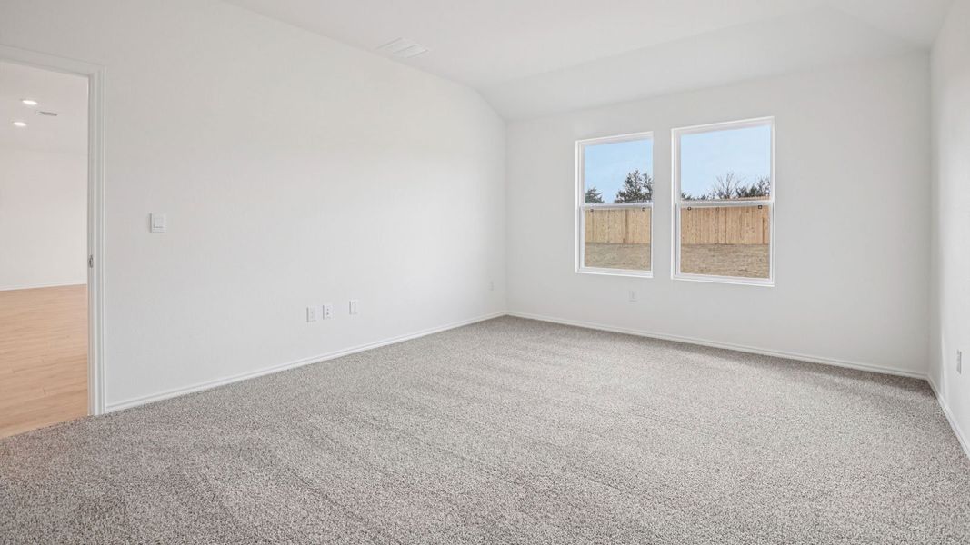 Spacious, unfurnished interior of a new home in Carillon, Manor (Image 28).