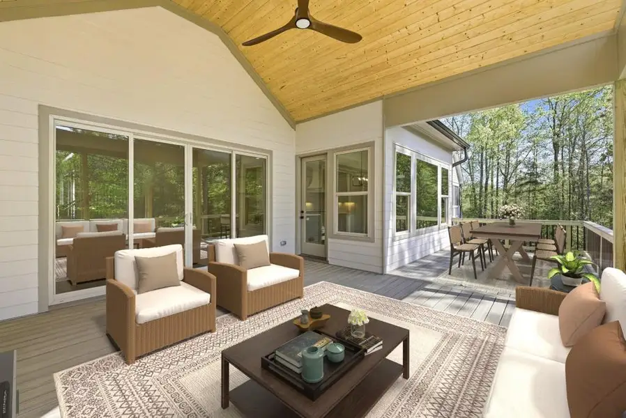 Exterior details and patio area of a home in , Jefferson (Image 4).