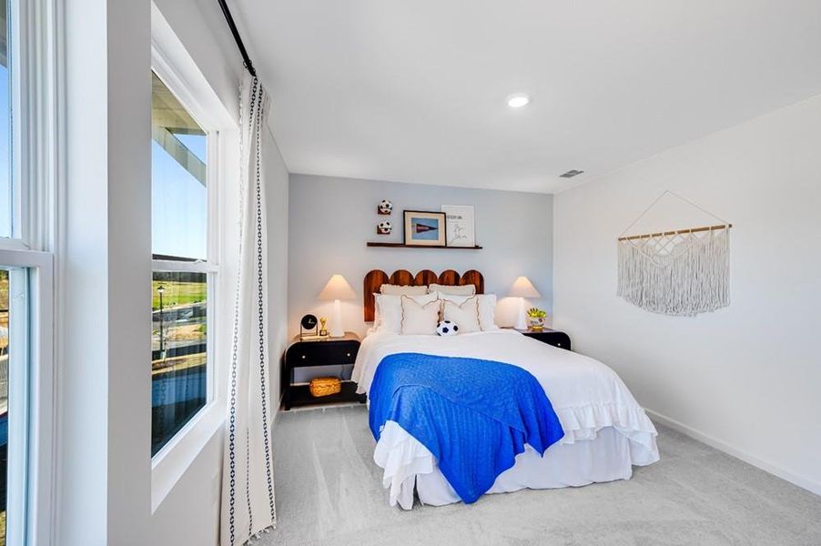 Furnished interior view inside a new home in Windance Lake, Loganville (Image 23).
