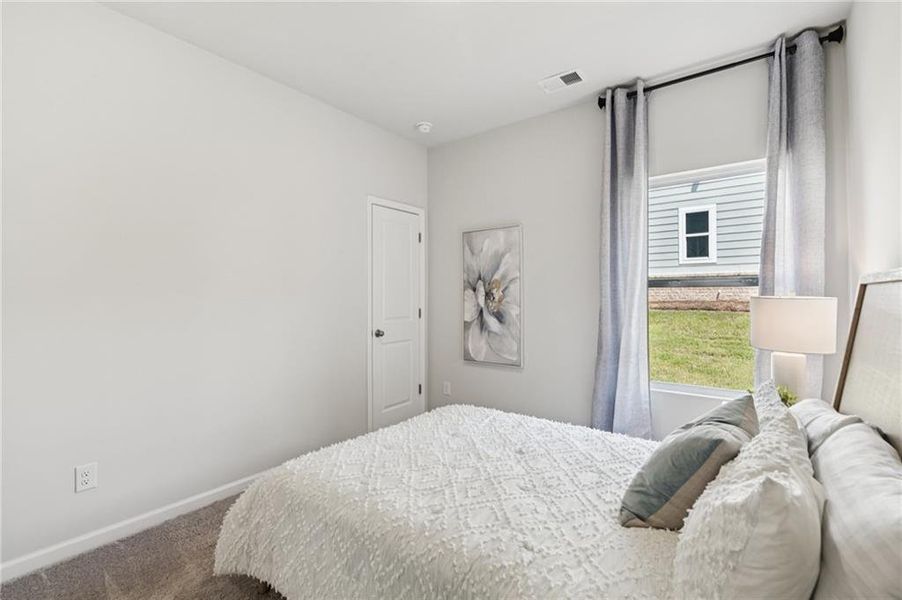 Furnished interior view inside a new home in The Hills at Cedar Creek, Winder (Image 9). Furnished interior view inside a new home in The Hills at Cedar Creek, Winder (Image 9).